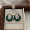 Classic Versatile Ring Earrings, Ear Buckles, Light Luxury, Simple Personality, Not Picky, High-End Autumn And Winter Earrings