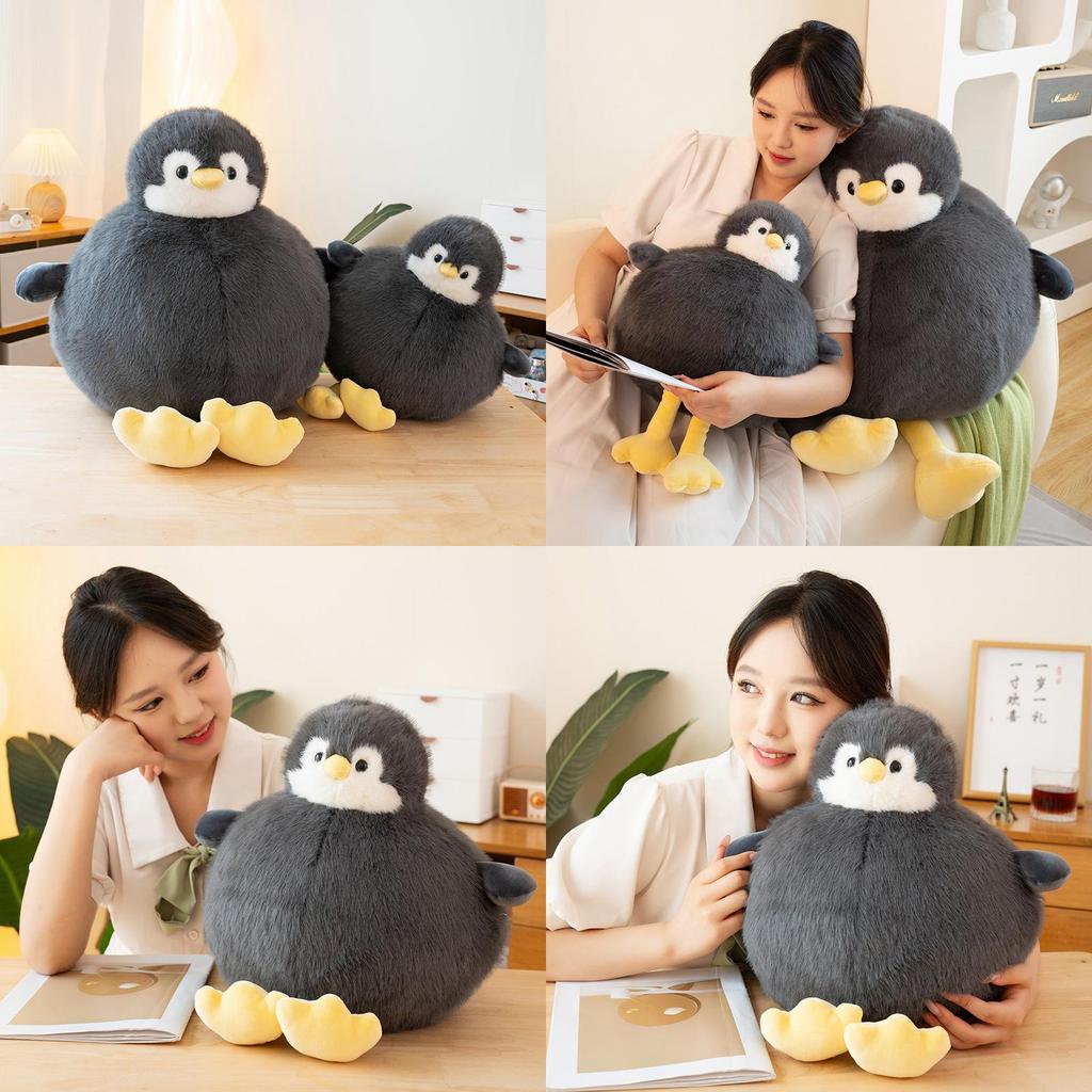 Adorable Long Plush Penguin Stuffed Animal Toy Soft Doll For Baby Girls Gifts