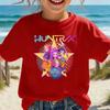 Print Short Sleeve T-Shirt Cute Cartoon Graphic Tee Kids Summer Casual Top