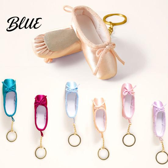 Balletttänzer Geschenk Satin Schuh Schlüsselanhänger Handgefertigt Mini Spitzschuh Anhänger
