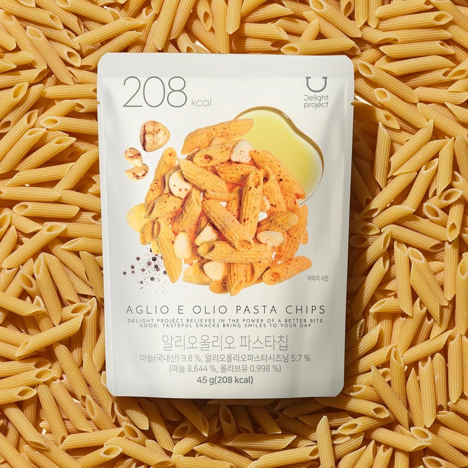 DELIGHT PROJECT Aglio E Olio Pasta Chips 45g/3bag Pasta Chips 45g/3bag