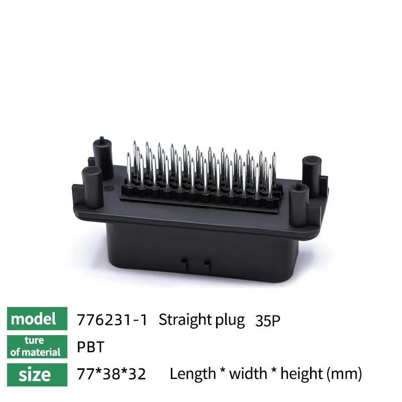 1/5/20Pcs 8/14/23/35 Pin Way Automotive PCB Socket Connector for ECU Straight Wire-to-Board Connection 776228-1, 770680-1,776266