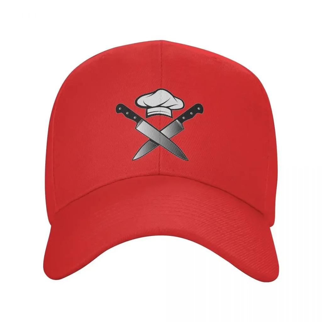 Personalized Skull Knives Chef Baseball Cap Men Women Adjustable Dad Hat Outdoor Snapback Hats