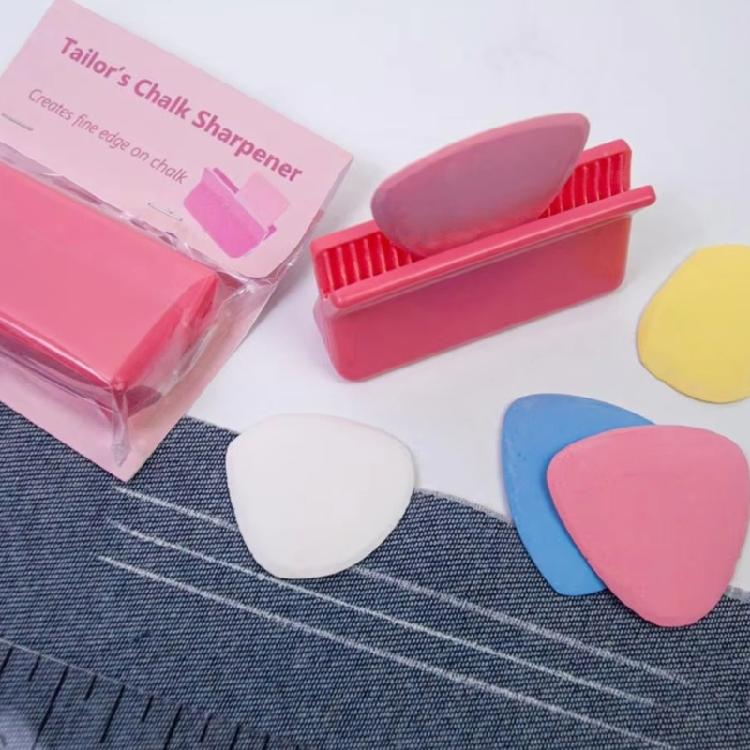 Portable Sewing Chalk Sharpener Fabric Marker Chalk Sharpening Tool for Dressmaking Fabric Tailoring And Quilting