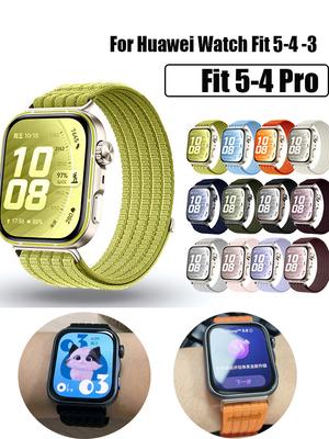Nylon Woven Strap For Huawei Watch Fit 5-4 Pro Fit4 Sport Wristband for Correa Huawei Watch Fit 3/4/5 Original 2026 NEW Bracelet