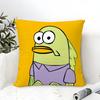 Cartoon Funny Beach Bikini Bottom Pillow Case Linen Pillow Case Sofa Home Decor Cushion Cover Cushion Cove