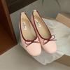 Fashion Luxury Female Round Toe Footwear Ballet Flats Shoes For Women Butterfly-Knot Fashion Shallow Ladies Slip On Flats Shoes