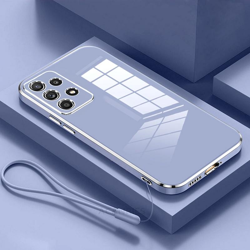 

A 52 32 33 53 23 13 Роскошный чехол-ремешок с покрытием из силикона для Samsung Galaxy A52 A53 A23 A13 A33 A32 A72 A73 M32 4g 5g Мягкий чехол A52 (4G 5G)