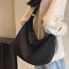 Waterproof Oxford Cloth Large Capacity Dumpling Messenger Bag - Versatile Casual Sports Style Shoulder Bag for Women