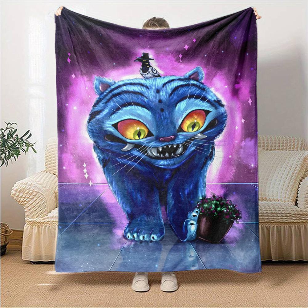 1 Stück KPop Demon Hunters23 Decke, Geschenk, für Männer und Frauen, Weiche Decke, Gut für Schlafsofa Couch Reisen, Leichte Flanelldecke