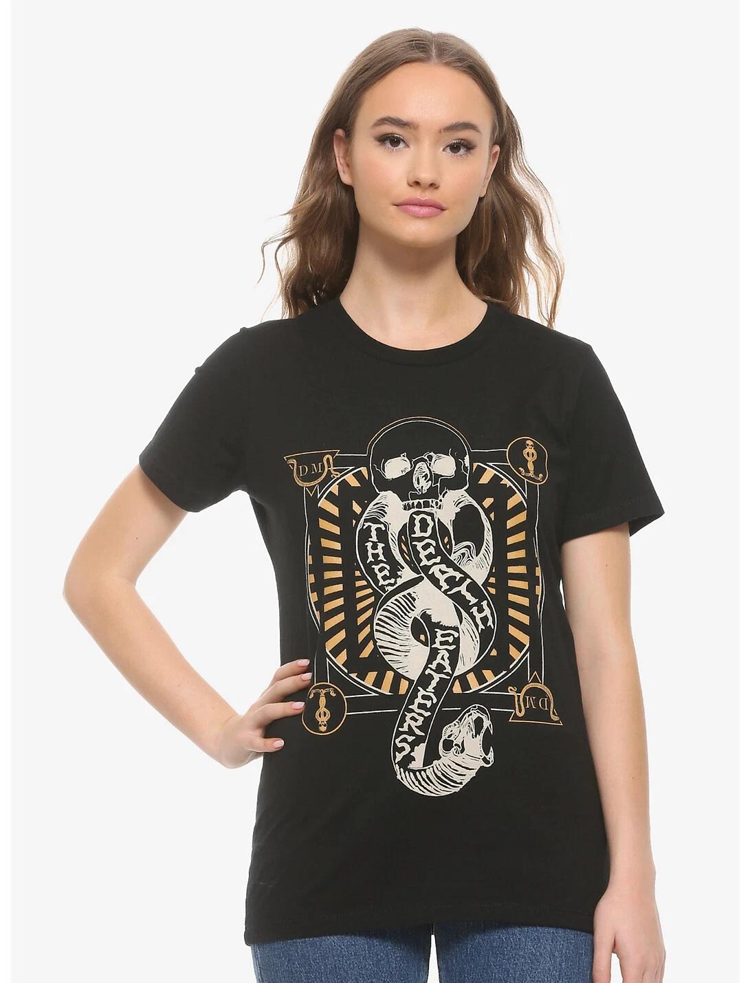 Harry Potter Womens Death Eater Symbol Frame T-Shirt New XS-2XL L