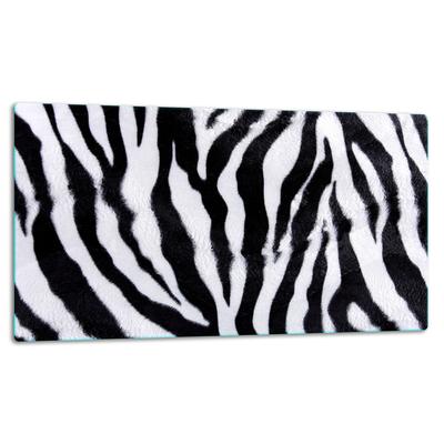 GLASS CUTTING BOARD 52x30 ZEBRA