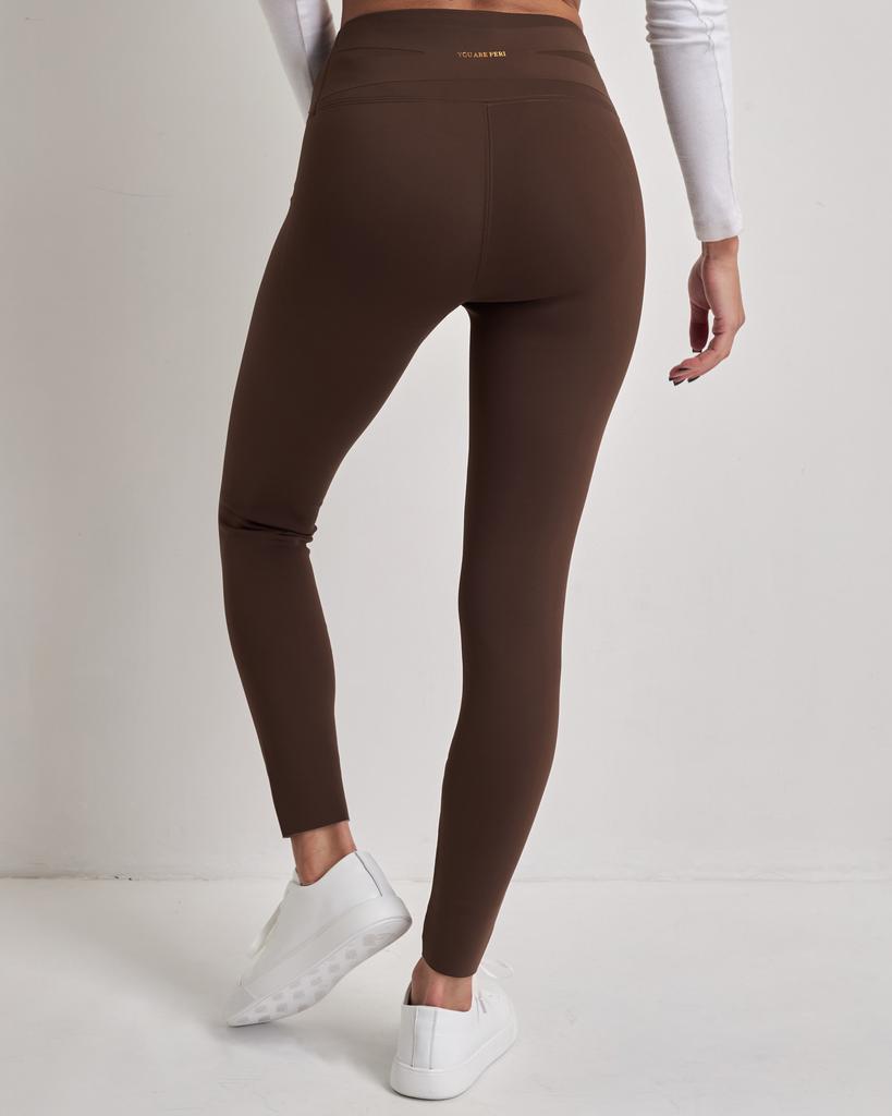 Лосины женские 24052 коричневые