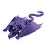 3D Printed Articulated Dragon with Wings Fidget Dragon Toy with Flexible Jaw Winged Dragon Desktop Pet for Home Office Decor Stress Relief