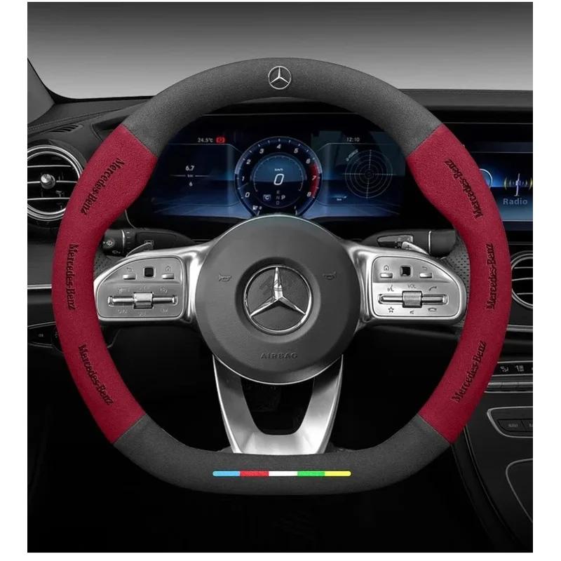 Samolepka na auto Potah volantu pro Mercedes Benz Třída A B C E S V GLB GLC GLE Sprinter Pilot SLK SLC W203 W204 ML Vito W1