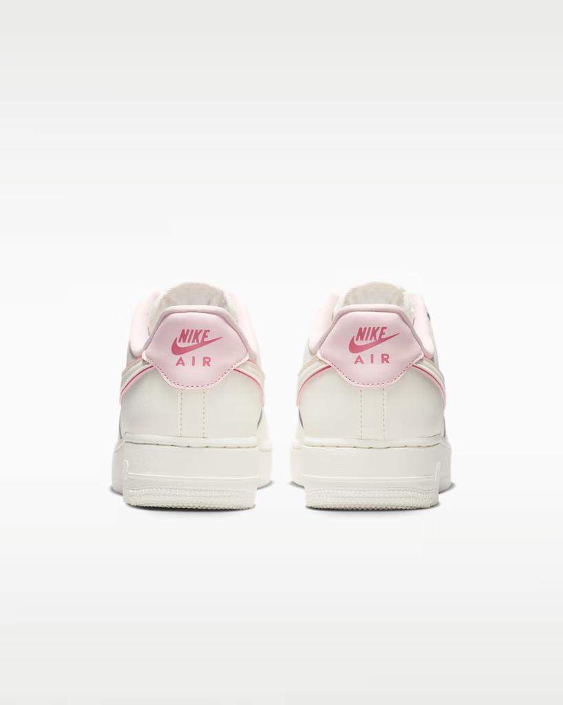 IO4226-104 Nike Air Force 1 Low 07 Sail Peony Pink (Women's)