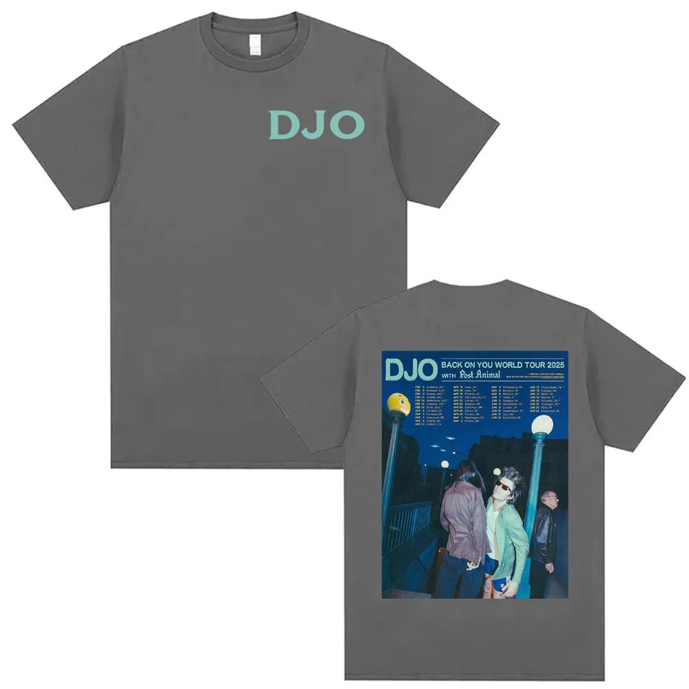 Djo Back on You World Tour Tshirts Joe Keery New Fans Gift T Shirts Unisex Women Fashion Casual Cotton Oversized Top Unisex