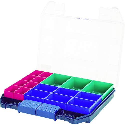 Ringstar Mr. Parts Case, Colored Small Boxes for Easy Sorting, SP-4030 [L424 x W375 x H72mm]