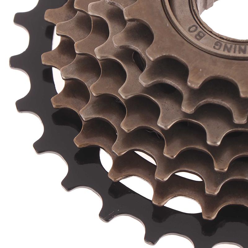 1Pc Bici da strada 7 velocità Ruota libera 13/14-28T Vite su ruota libera Cassetta per bicicletta per posizione Parti per bicicletta