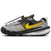 Sacai X Zegamadome Matte Silver Tour Yellow Unisex Sneakers Grey Black HQ8618-002
