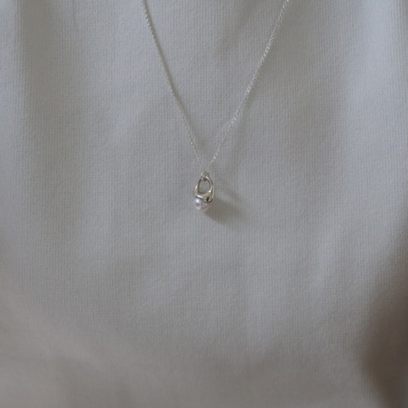 

Orbes BARBARA NECKLACE(PEARL) SILVER