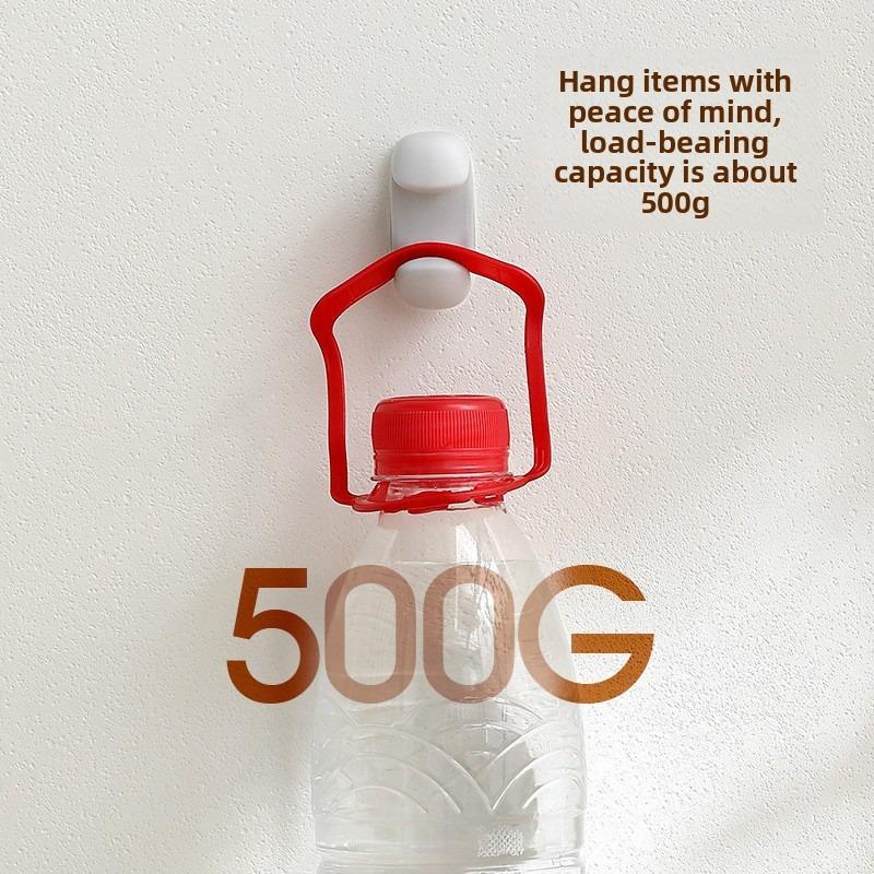 Household Multi-functional Rice Spoon Storage Rack, Kitchen Wall-mounted Rice Cooker Plug Storage Rack, Non-drilling Hook