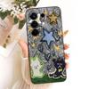 Hülle Für Tecno Camon 50 4G Cover CN5 Luxus Mode Blumen Kawaii Niedlich Bemalt Stoßfest Silikonhülle Für Techno Camon 50 4G