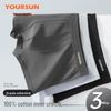 Yi Er Shuang Men's 7A Antibacterial Boxer Briefs 3-Pack