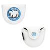 Putter Cover Head Cover Compatible with Odyssey 2 Balls For Mallets Magnetic Type Compatible with Scotty Cameron Odyssey For Pin Type Polar Bear (for