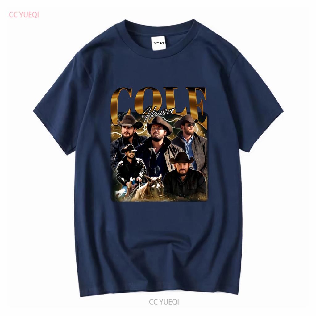 Limited Cole Hauser Vintage T Shirt Fan Homage Merch Retro 90s Long Or Short Sleeves Vintage Washed Comfortable Stylish