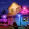50W RGB Floodlight, Color Light, RGB + 2700K Warm Light, 5000lm, Perfect for Holidays and Everyday Lighting, IP66 Waterproof, Dimmable, 16 Colors, 8