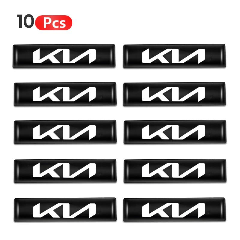 RGC1 3D Epoxy Car Interior Exterior Decoration Sticker for Kia Sportage Ceed Picanto Rio ProCeed Niro 5 3 4 K7 K5 K8 K3 Ray K9