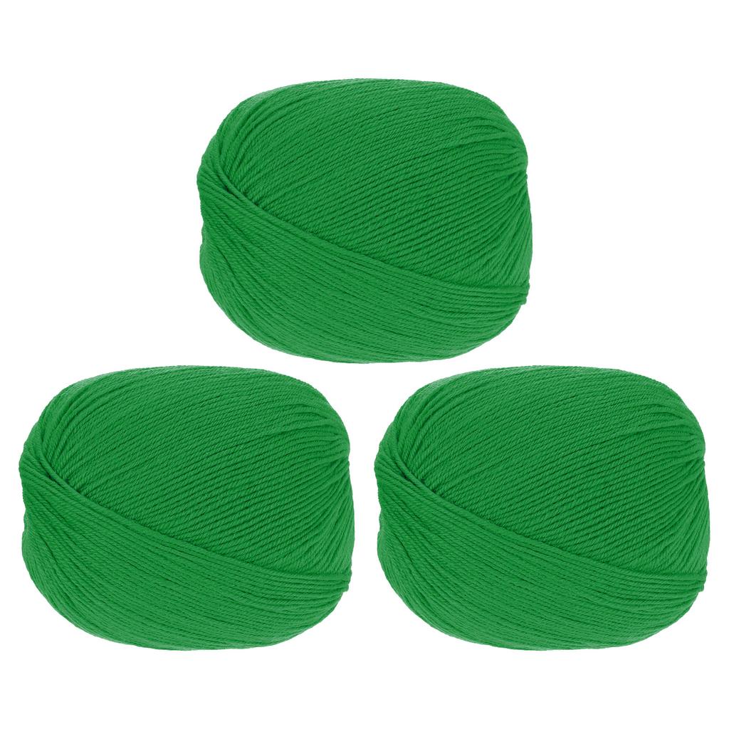 100% Wollgarn 4-fädiges Wollvlies Luxuriöses und weiches Garn Handgefärbtes Garn zum Handstricken Häkeln, 3,52 OZ, 306 Yard 3 Knäuel