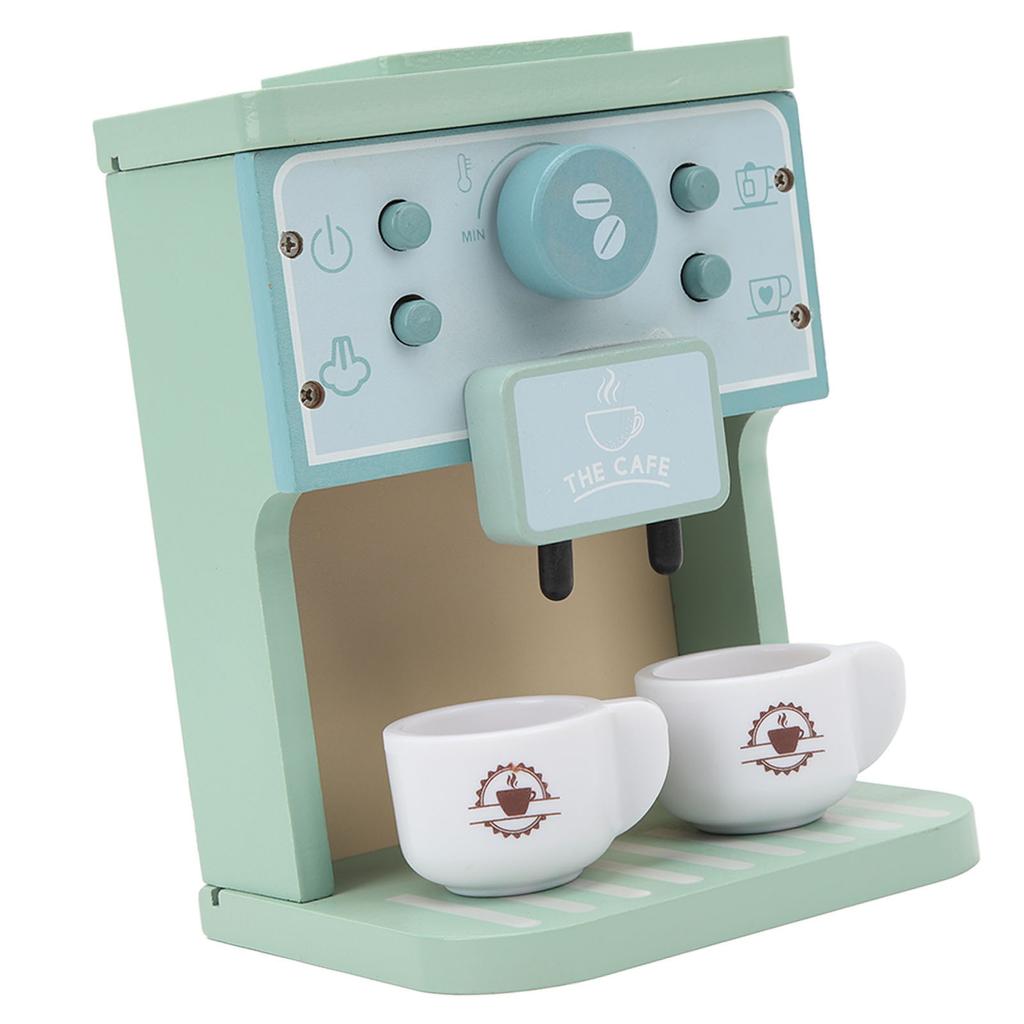 Coffee Maker Toy Fun Early Education Simulation Milk Cups Round Sheets Coffee Machine Toys for Boys