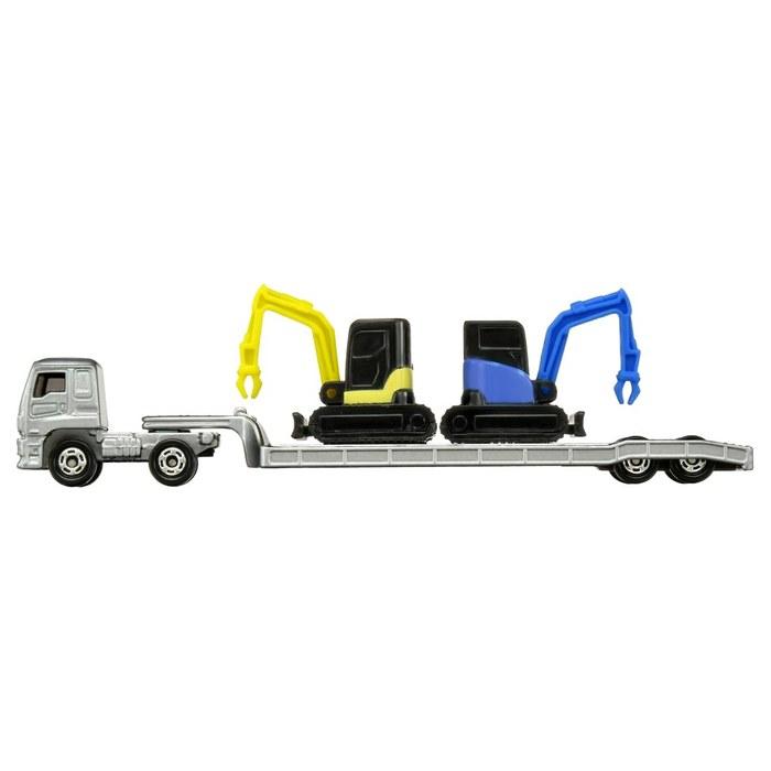 [Takaratomy] Long Tomica No.142 Isuzu Giga Heavy Equipment Transport Truck