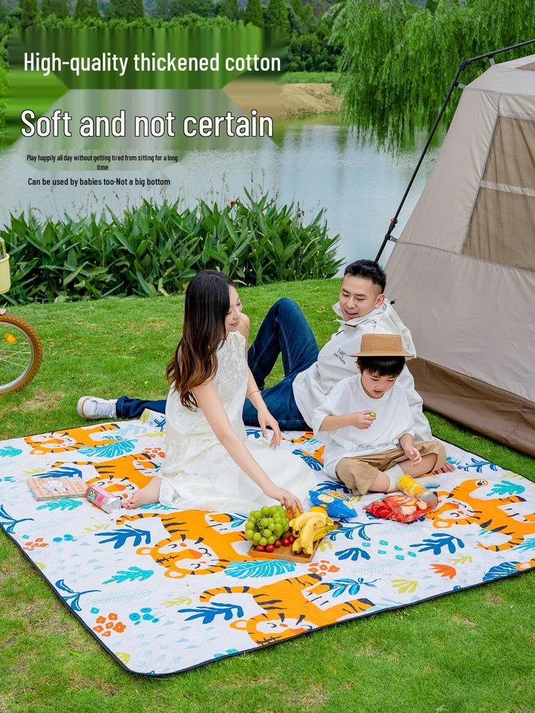 Waterproof Thickened Picnic & Beach Mat - Portable Outdoor Camping Floor Mat
