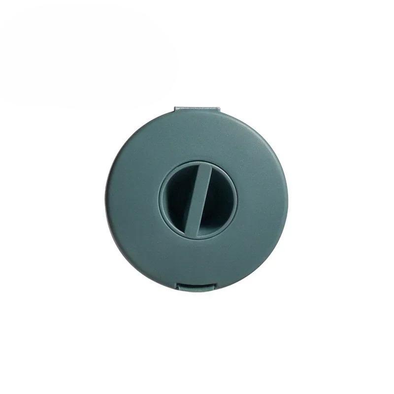 Retractable Portable Cable Organizer - Round Earphone Wire Management Box, Travel Wire Winder