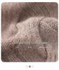 French Wool Cable Knit Shawl Scarf - Women's Winter Thick Warm Cloak Outerwear
