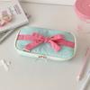 Desktop Storage Bow Stationery Bag Sweet Lace Bow Pencil Pouch Korean Style Pencil Case  Office