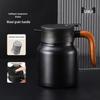 316 Stainless Steel Insulated Stewing Teapot with Temperature Display, Water Separation, and Customizable Patterns - Large Capacity.