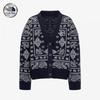 Kids Paisley Cardigan Navy Nj5sr53s