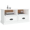 Vidaxl TV Cabinet, White High Gloss, 93X35.5X45 Cm
