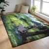 Fußmatte Weicher Flanellteppich Rutschfeste Saugfähige Matte für Badezimmer Schlafzimmer Heimdekoration V-Violett Evergarden