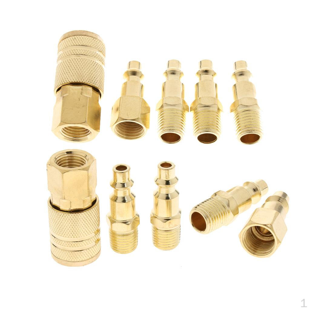 

Набор быстроразъемных фитингов 10 шт. 1/4 NPT Инструментальная вилка