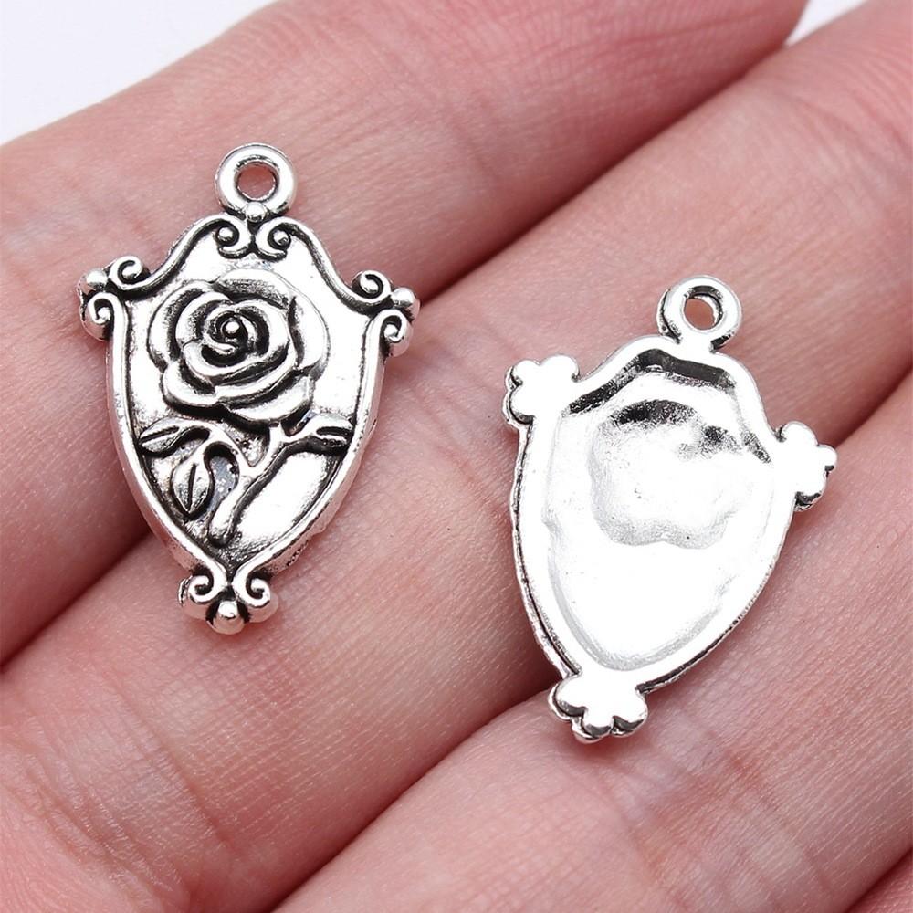 Rose Lotus Charms Pendant Boys Jewellery Bulk Cool Things