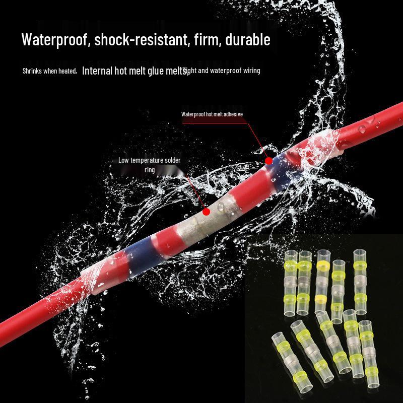 Waterproof Solder Ring Heat Shrink Tubing with Adhesive Wire Insulation