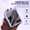 Samsung Z Flip 8 Hinged Phone Case with Integrated Full Coverage Protection for Flip 7/6