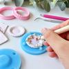 Scalloped Edge Plate Polymer Clay Cutters Reusable 3D Plate Clay Molds  DIY Jewelry Making
