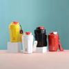 Aiemude 420ML Diamond Handle Insulated Coffee Mug