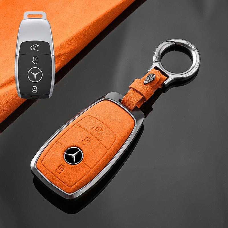 Pasuje do Mercedes-Benz E300l Zestaw Kluczy Gle350 C260l Glb220 Glc A180 Eqb Etui na Kluczyk Samochodowy Klamra